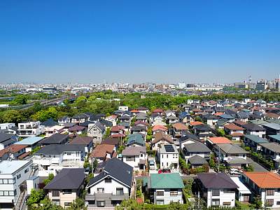 Luftaufnahme Wohngebiet - Shutterstock