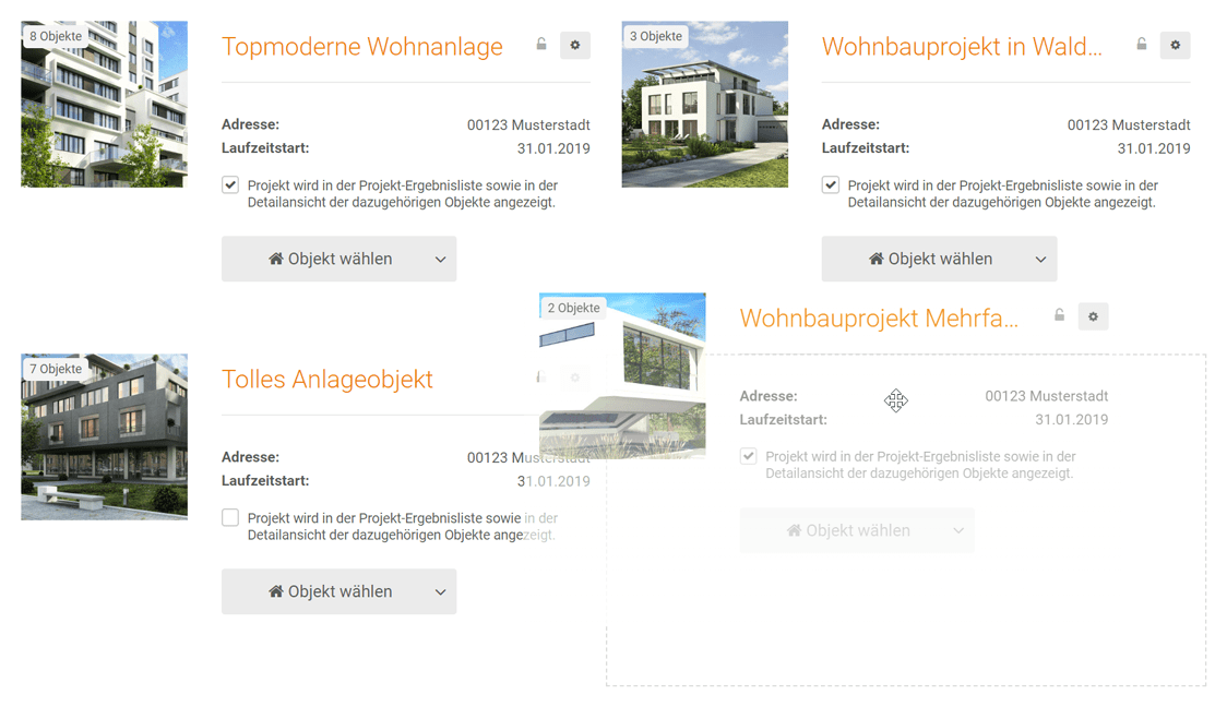 Projekte und Gruppen