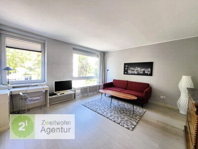 Großzügige 2-Zimmer-Wohnung mit Internet in guter Lage, Düsseldorf-Düsseltal, Humboldtstr. - Photo 1