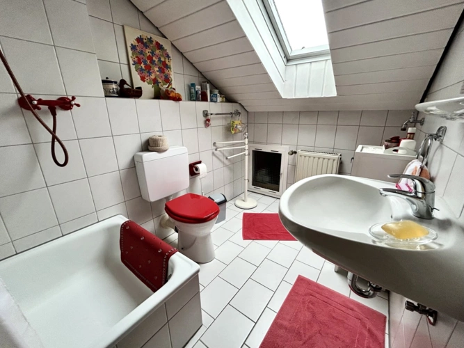 Badezimmer Dachgeschoss