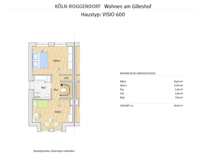 Köln - Wohnen am Gilleshof - VISIO 600 OG