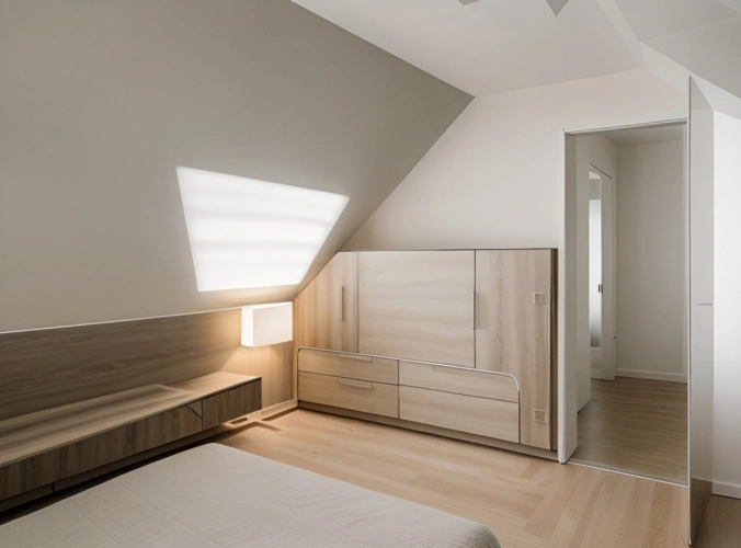 Schlafzimmer im OG - visualisiert