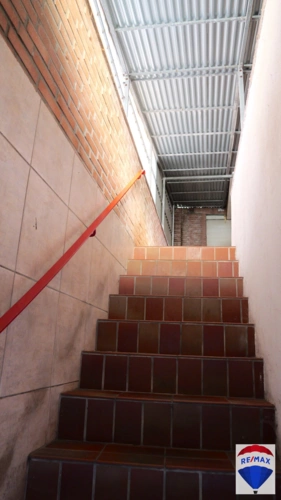 Treppe zu Wohneinheiten
