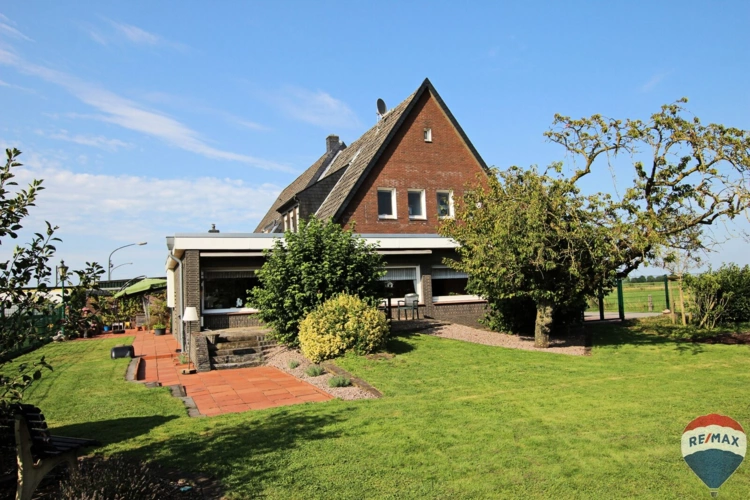 Ansicht Südseite Vorderhaus