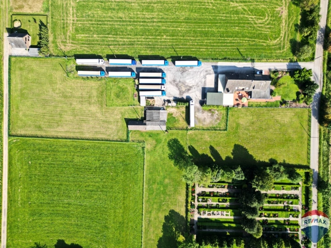 Draufsicht Drohne