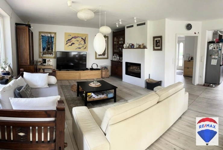 Blick ins Wohnzimmer