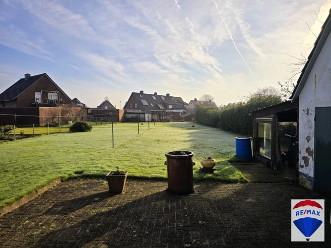 Gartenansicht vom Haus