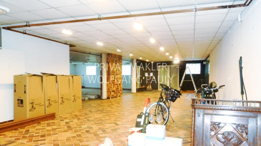 Ansicht Ausstellungsfläche