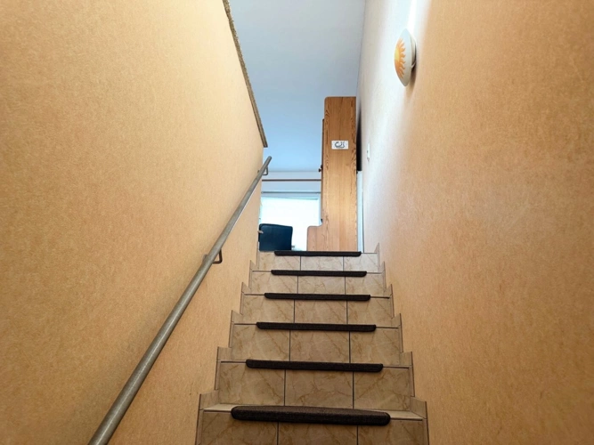 Treppe zum Studio