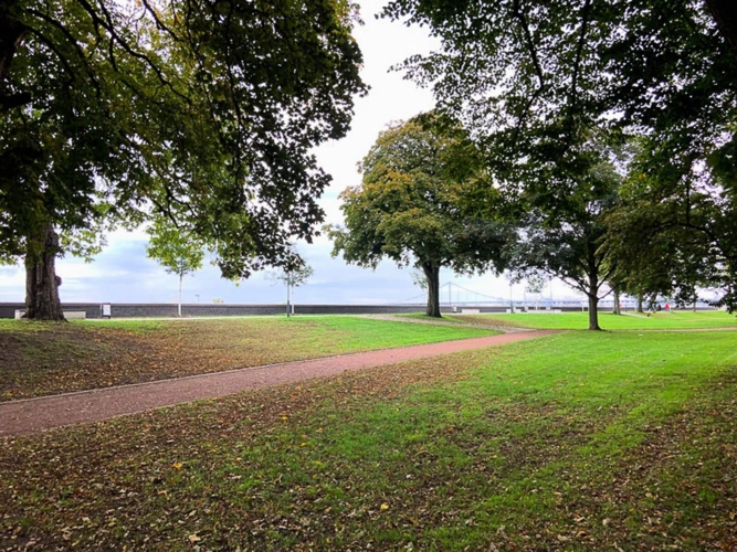 Rheinpromenade vor der Haustüre