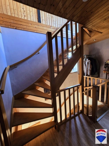 Treppe zum DG