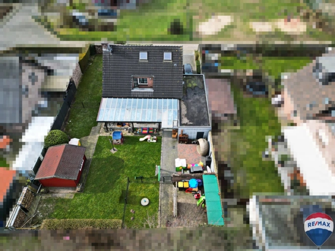 Ostansicht Drohen
