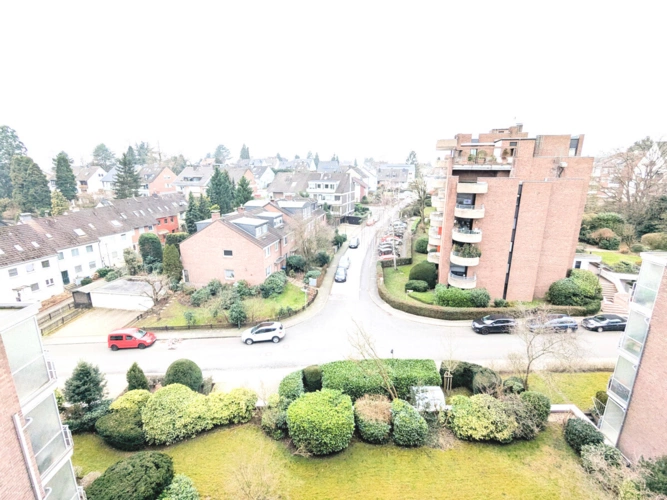Blick vom Balkon