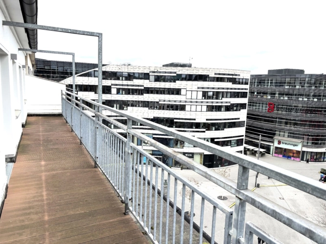 Großer Balkon