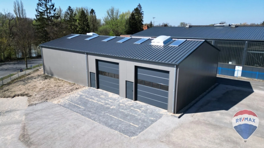 Lagerhalle Luftbild