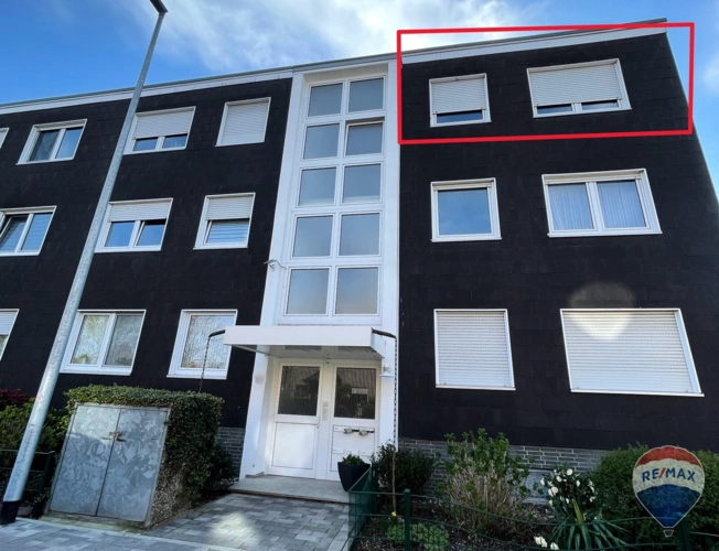 Frontalansicht der Außenfassade