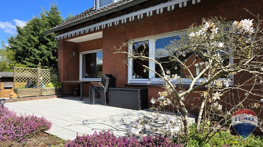 Terrasse mit Markise