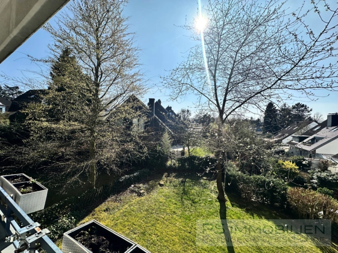 Aussicht vom Balkon