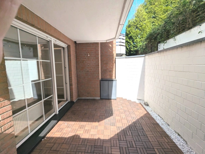 Terrasse am Schlafzimmer