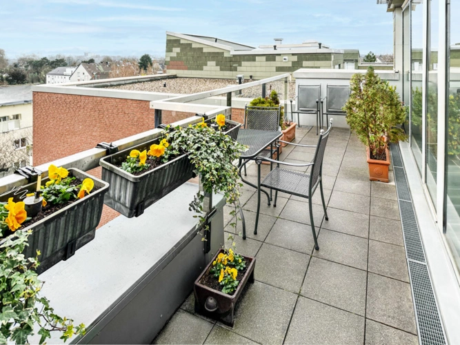 Dachterrasse Ansicht 1
