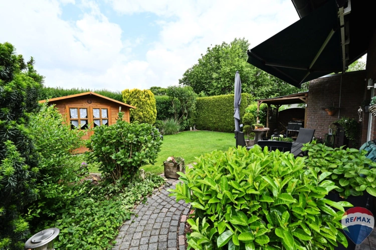 Seitenblick Garten
