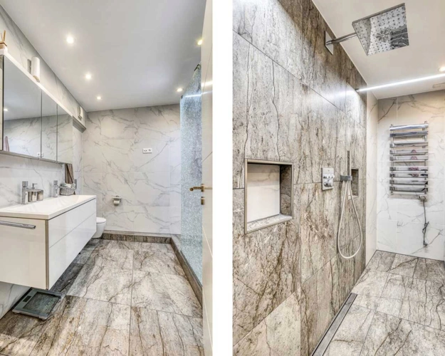 Einliegerwohnung: Badezimmer