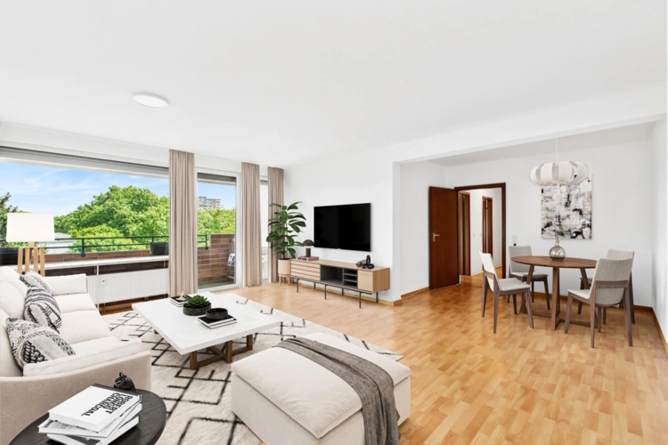 Visualisierung Wohnzimmer