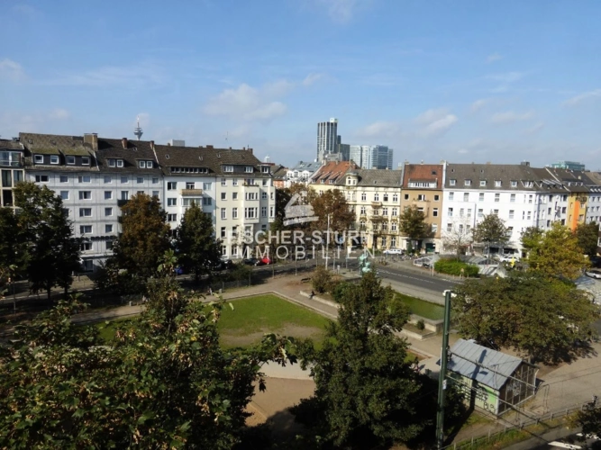Blick aus dem Wohnzimmer