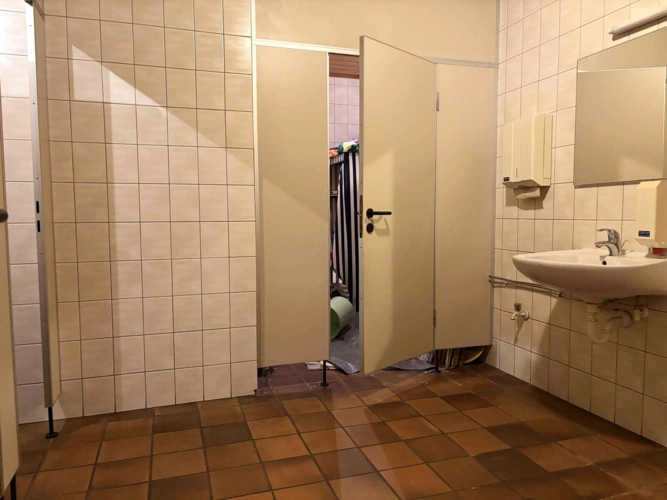 Toilettenanlage Herren