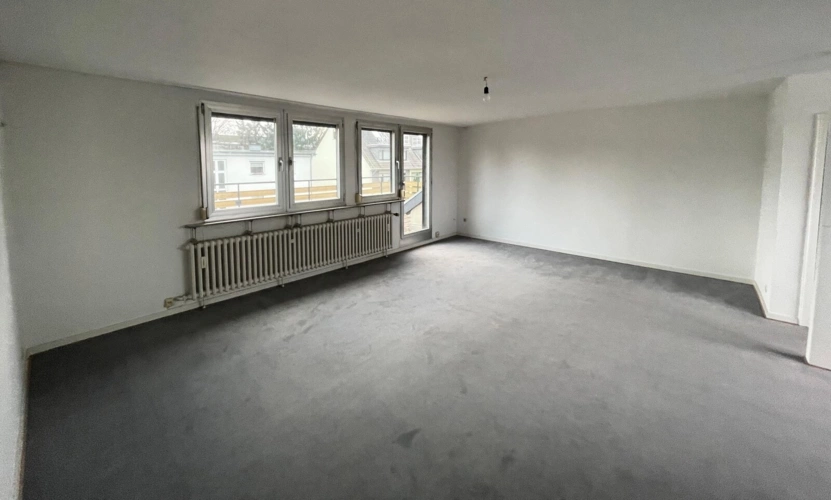 Wohnzimmer im Dachgeschoss