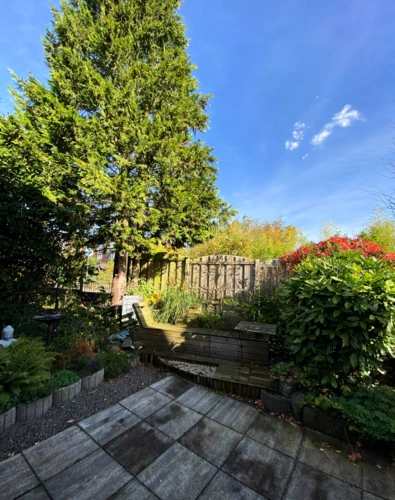 Gartenanteil Wohnung DG