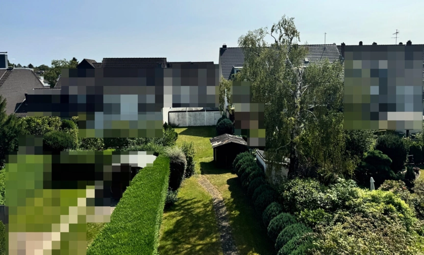 Blick in den Garten