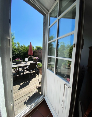Zugang Terrasse