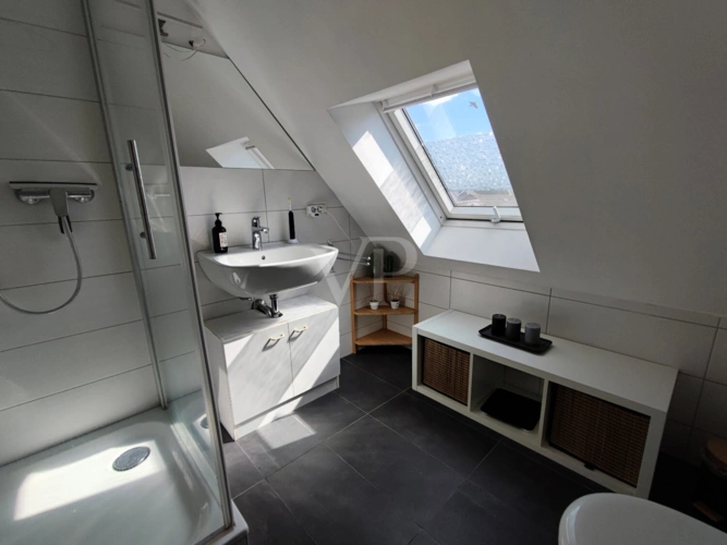 Badezimmer Dachgeschoss
