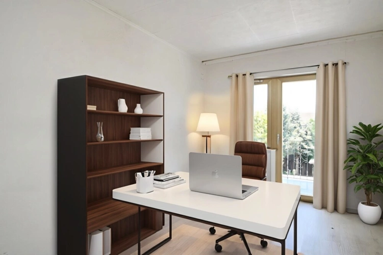 Arbeitszimmer - virtual Staging