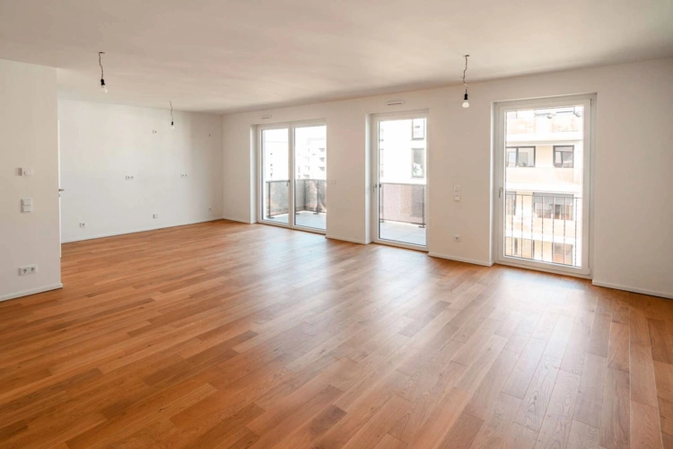Küche/Wohnen-Bsp. baugleiche Wohnung/andere Etage