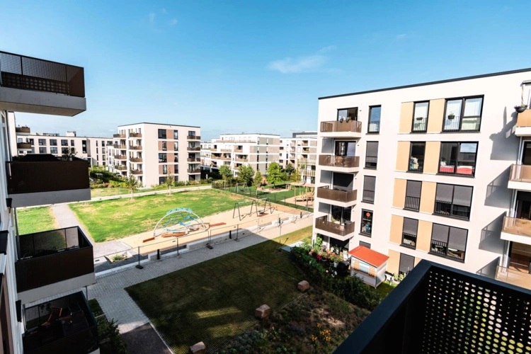 Aussicht-Bsp. baugleiche Wohnung/andere Etage