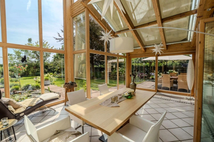 Wintergarten mit Ausblick