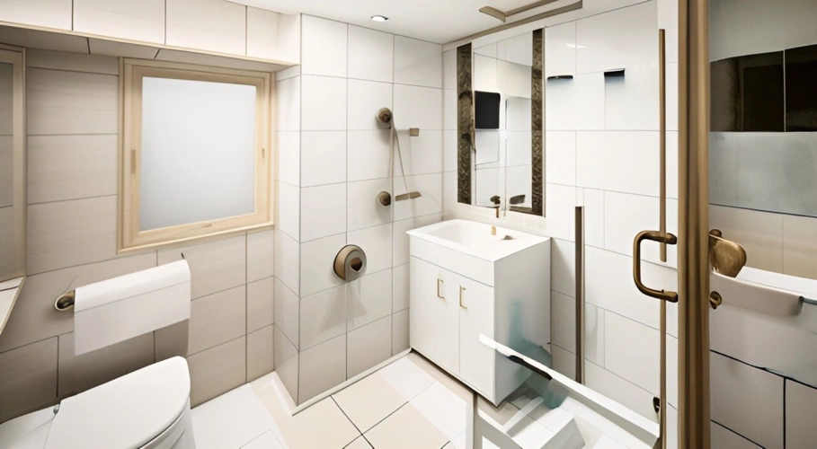 Badezimmer Homestaging