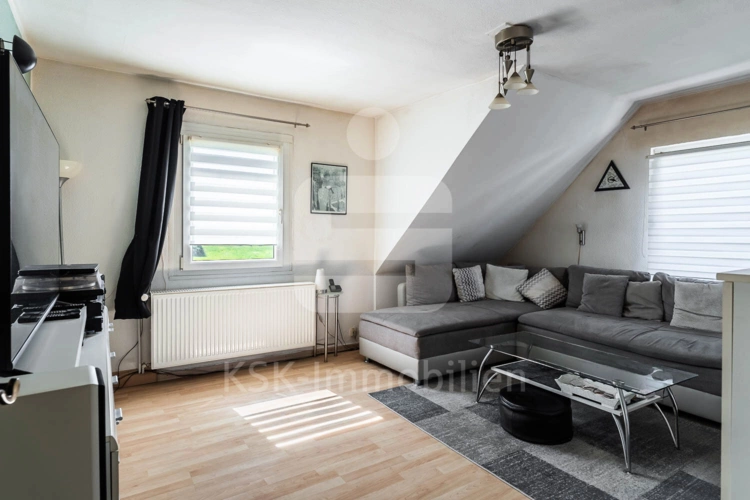 Wohnzimmer Dachgeschoss Wohnung 3