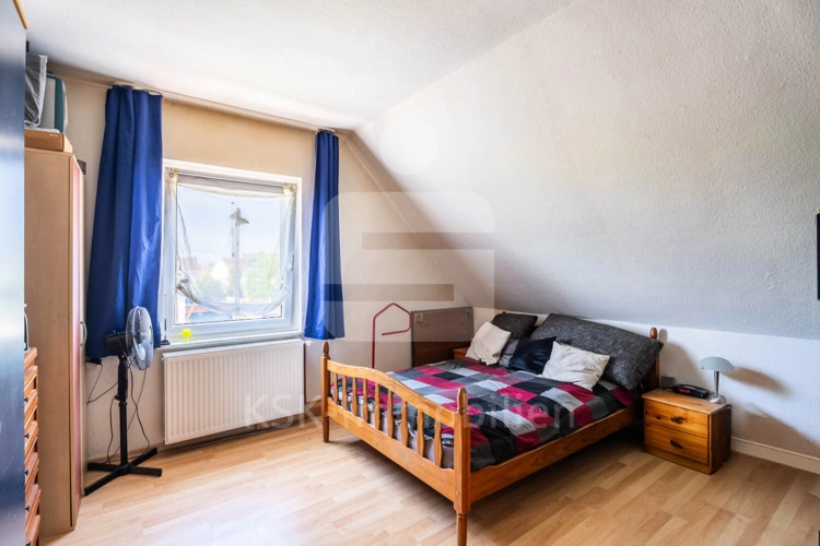 Schlafzimmer Dachgeschoss Wohnung 3