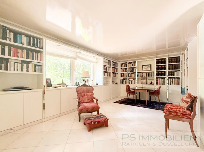 Wohnzimmer : Bibliotek