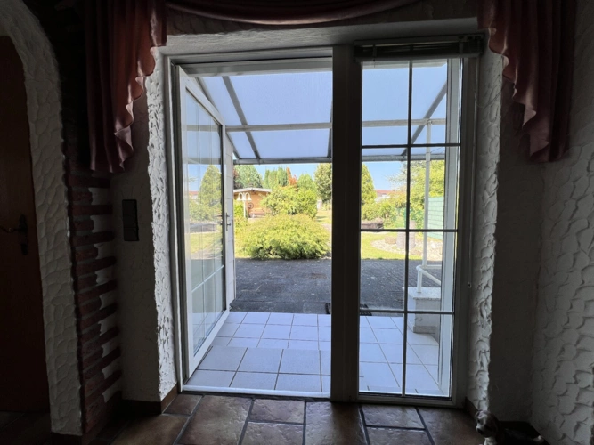 Zutritt Terrasse