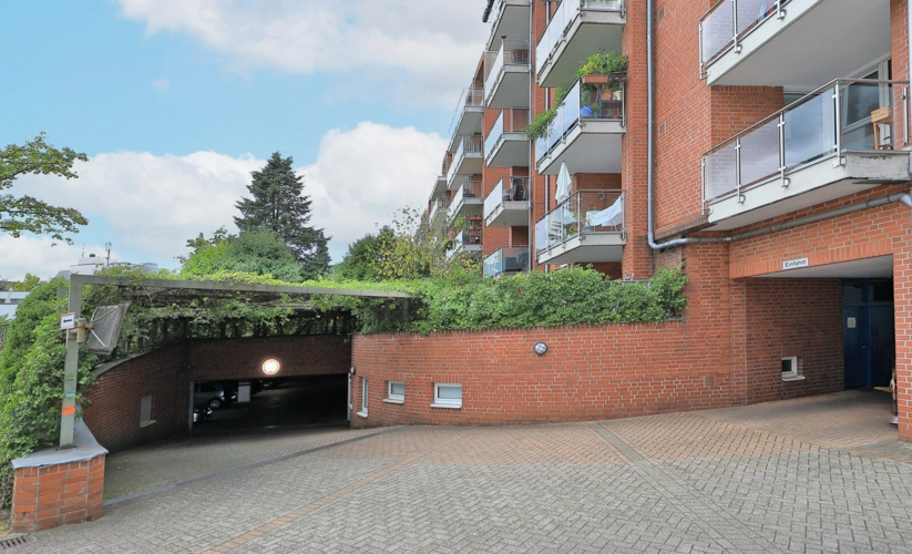 Zufahrt Tiefgarage