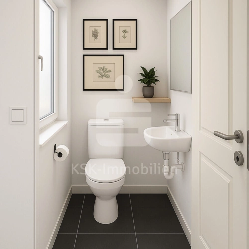 157027 - Beispielfoto Gäste-WC - KI-Darstellung