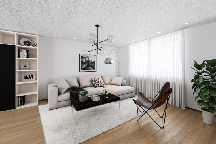 Visualisierung Wohnzimmer