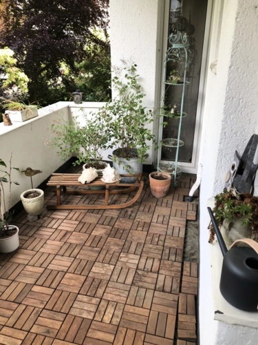 Balkon zum Innenhof
