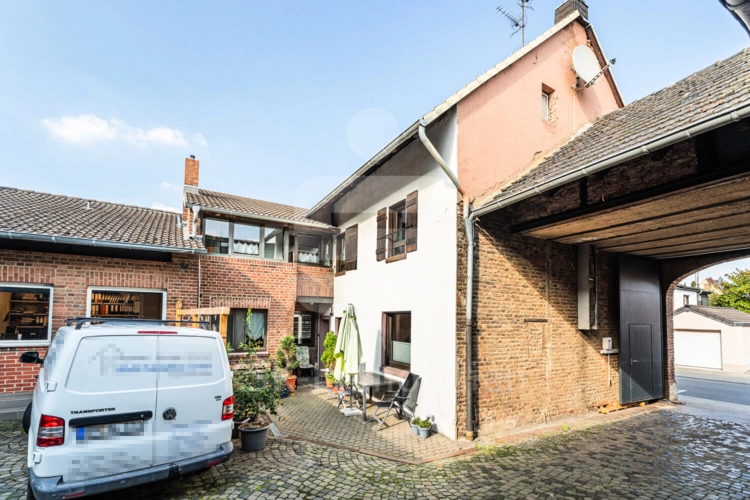 Innenhof Wohnhaus
