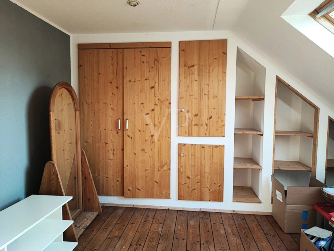 Rückansicht des Hauses