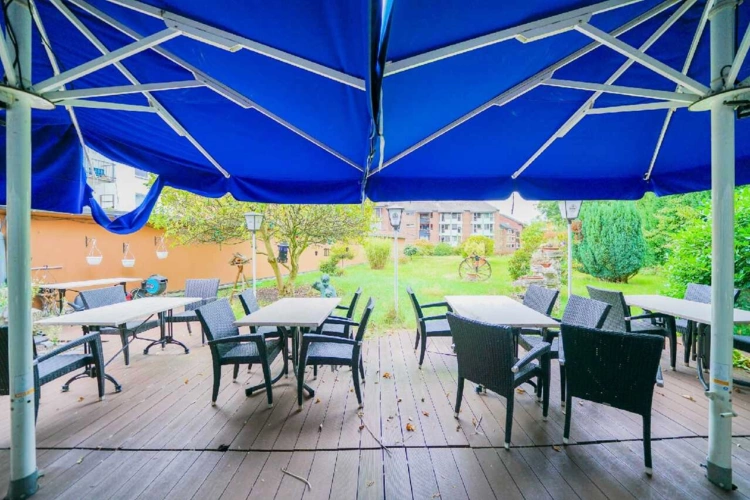 Terrassenbereich